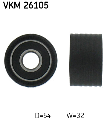 Makara, triger kayışı kılavuzu/saptırması VKM 26105 uygun fiyat ile hemen sipariş verin!